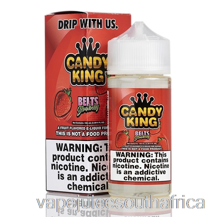 Vape Pods Belts Strawberry - Candy King - 100Ml 0Mg